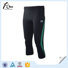 Gym Wear Mesh Knee Pant Compression Pants